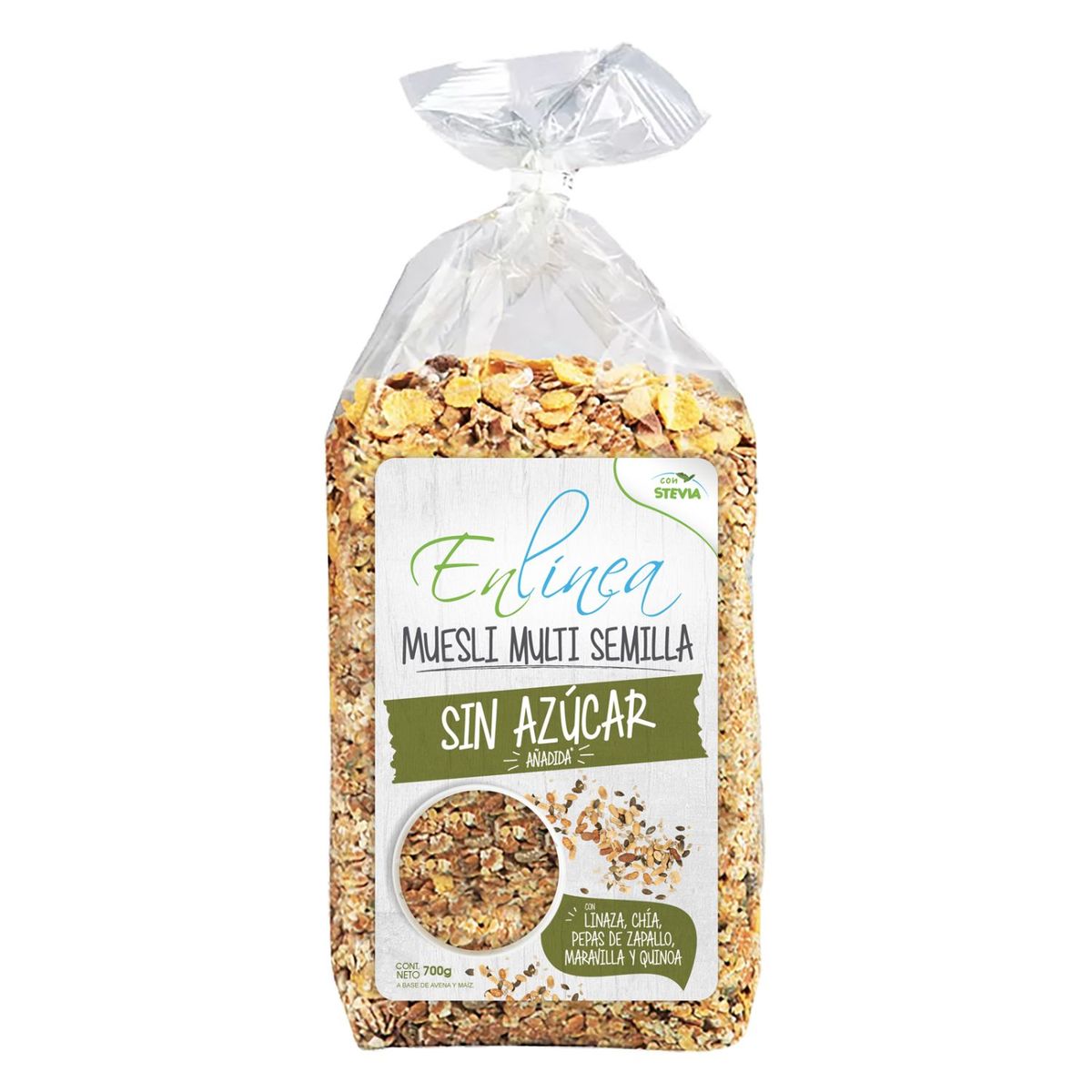EN LINEA - Muesli Multisemillas Sin Azúcar En Linea 700 g