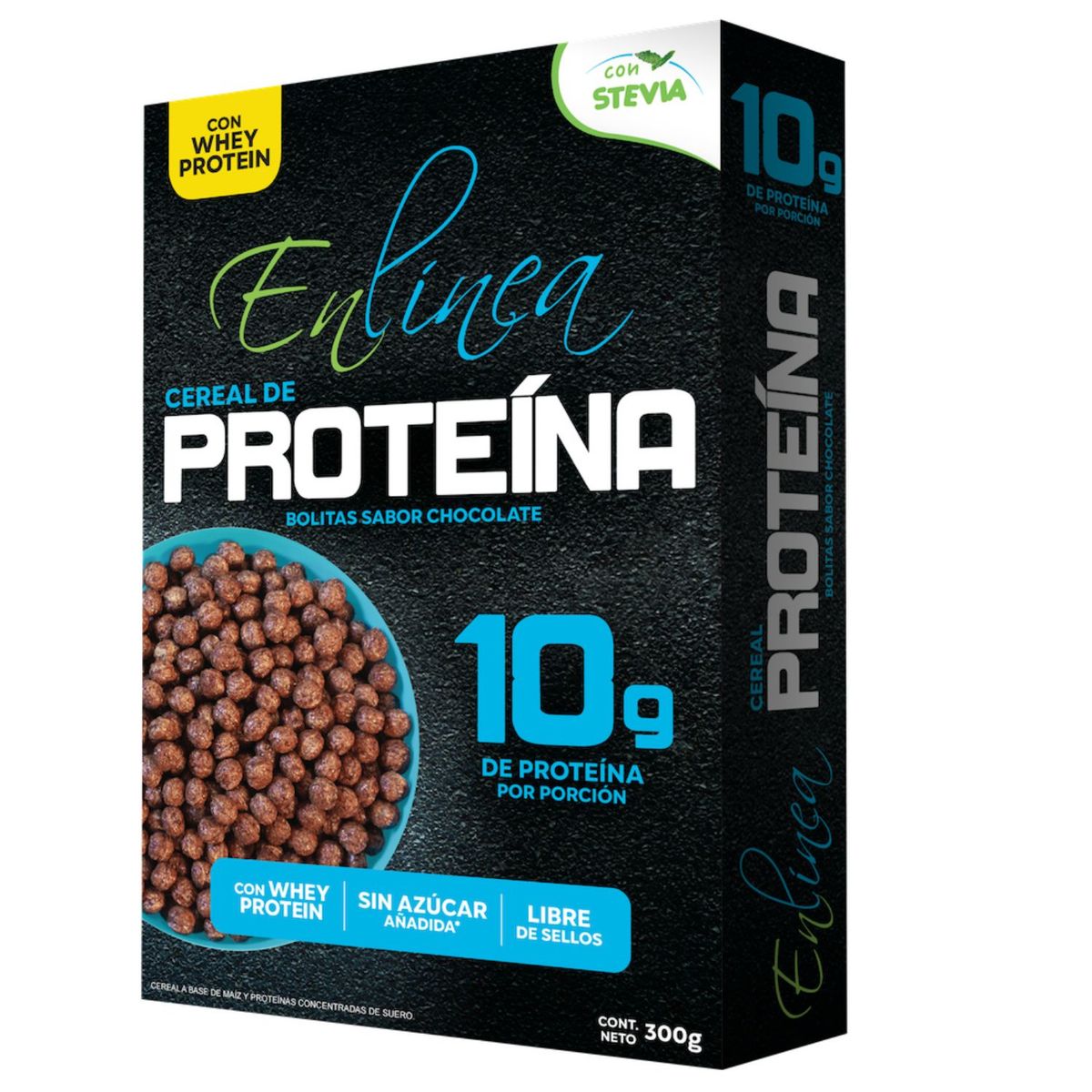 EN LINEA - Cereal proteina Sin azúcar añadida