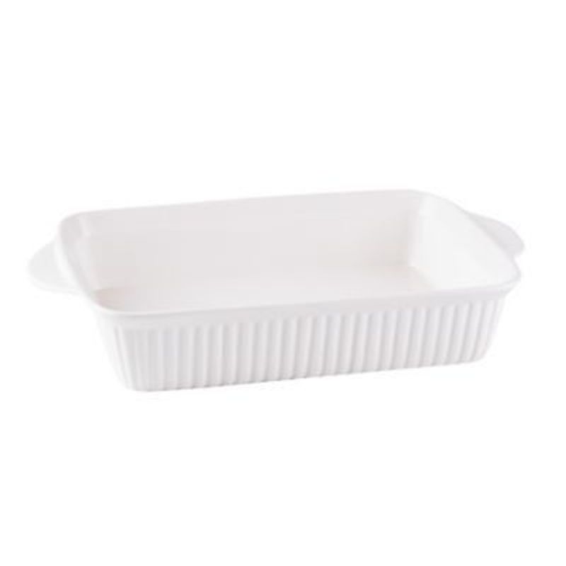 CASA JOVEN - Fuente Para Horno Blanca 4.1L