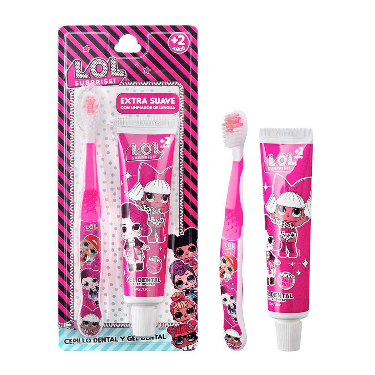 GELATTI - Pack Pasta Dental + Cepillo Niña Gelatti Surtido