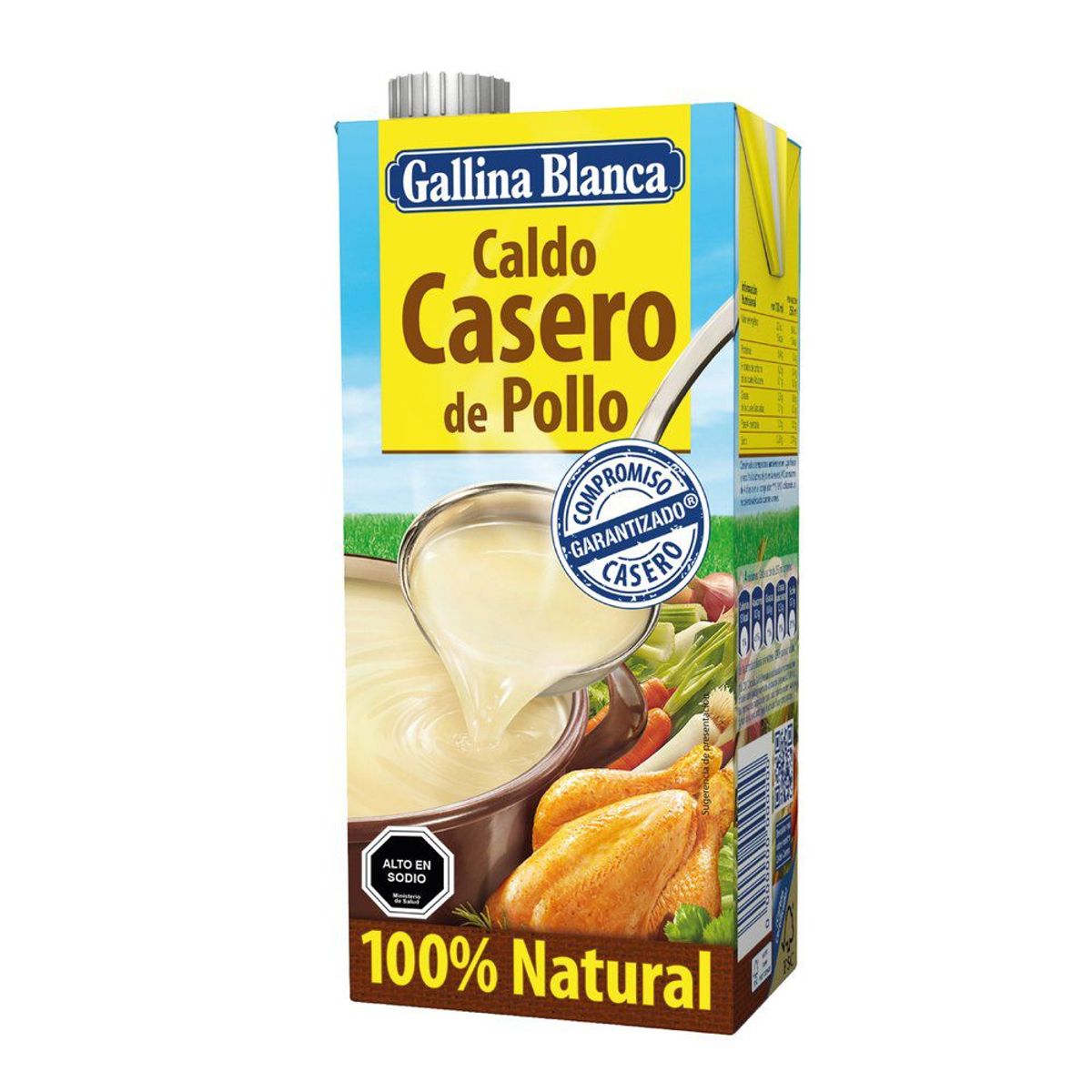 GALLINA BLANCA - CALDO POLLO 100 NAT GALLINA BLANCA 1 LT