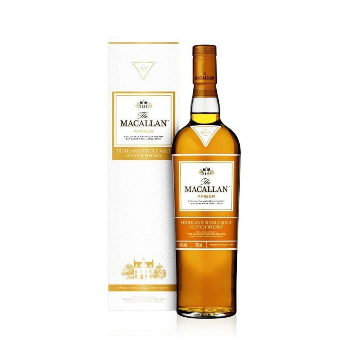THE MACALLAN - Whisky Amber Macallan 40 Gl