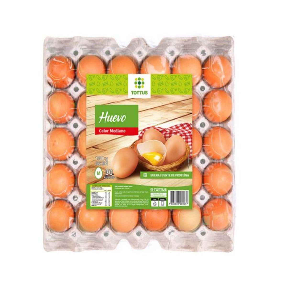 TOTTUS - Huevo Mediano Color