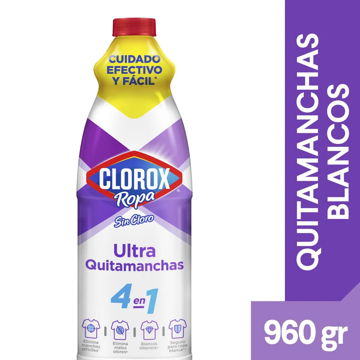 CLOROX - Quitamanchas Ropa Blanca Clorox 960 gr
