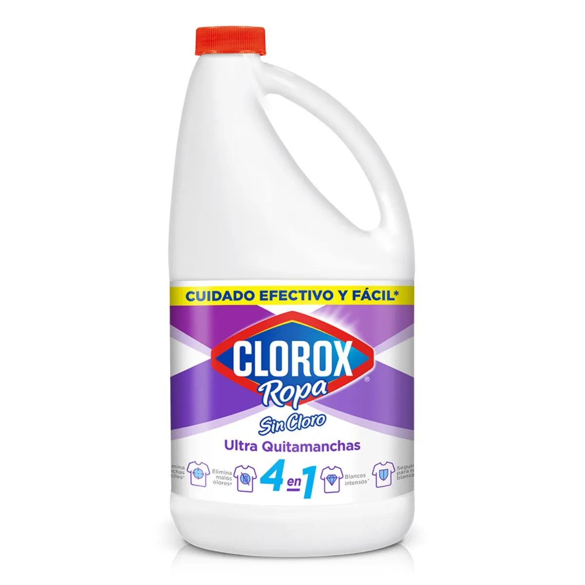 CLOROX - Quitamanchas Líquido Ropa Blanca Clorox 1.8 lt