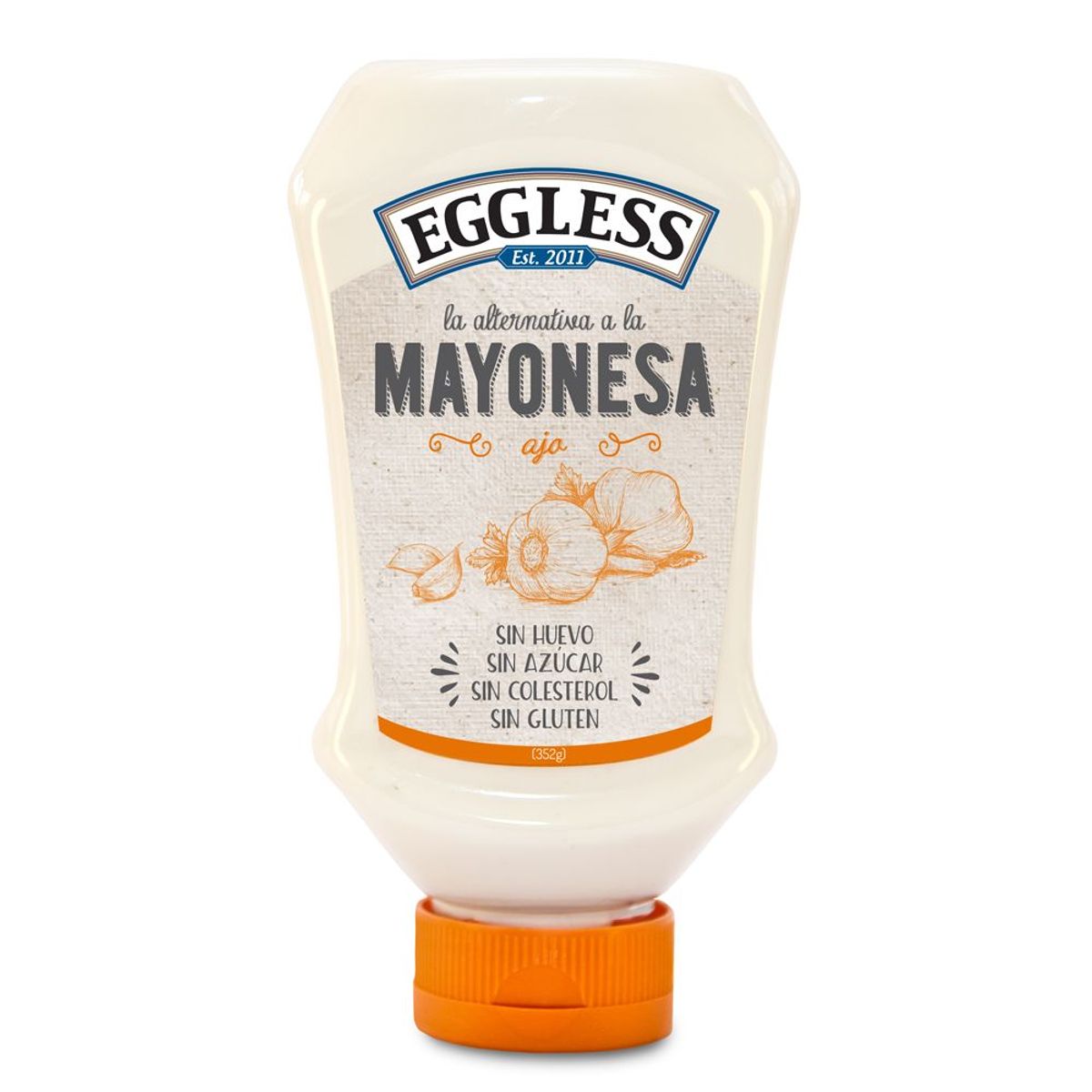 EGGLESS - Mayonesa Vegetal Ajo