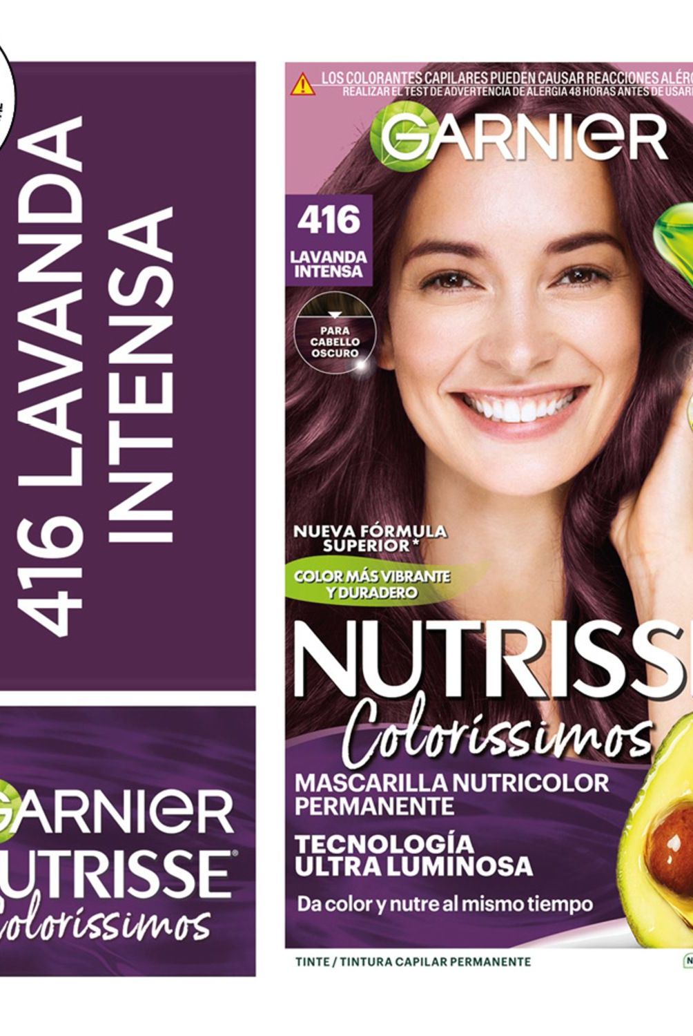 NUTRISSE - Tintura 4.16 Colori Lavanda