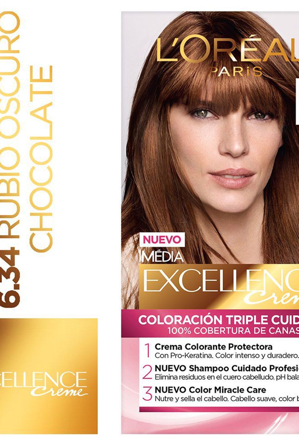 EXCELLENCE - Tintura 6.34 Rubio Chocola