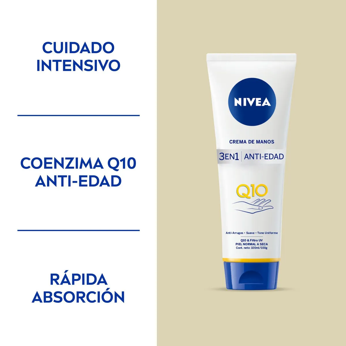 NIVEA - Crema de Manos Anti-Edad Q10
