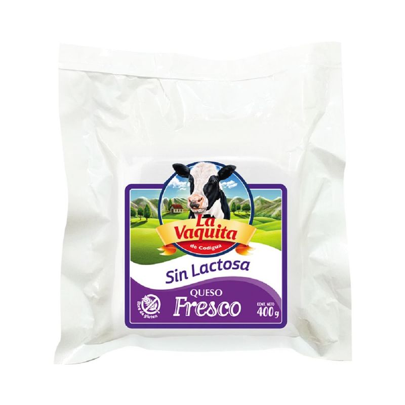 LA VAQUITA - Queso Fresco Sin Lactosa La Vaquita 400 g