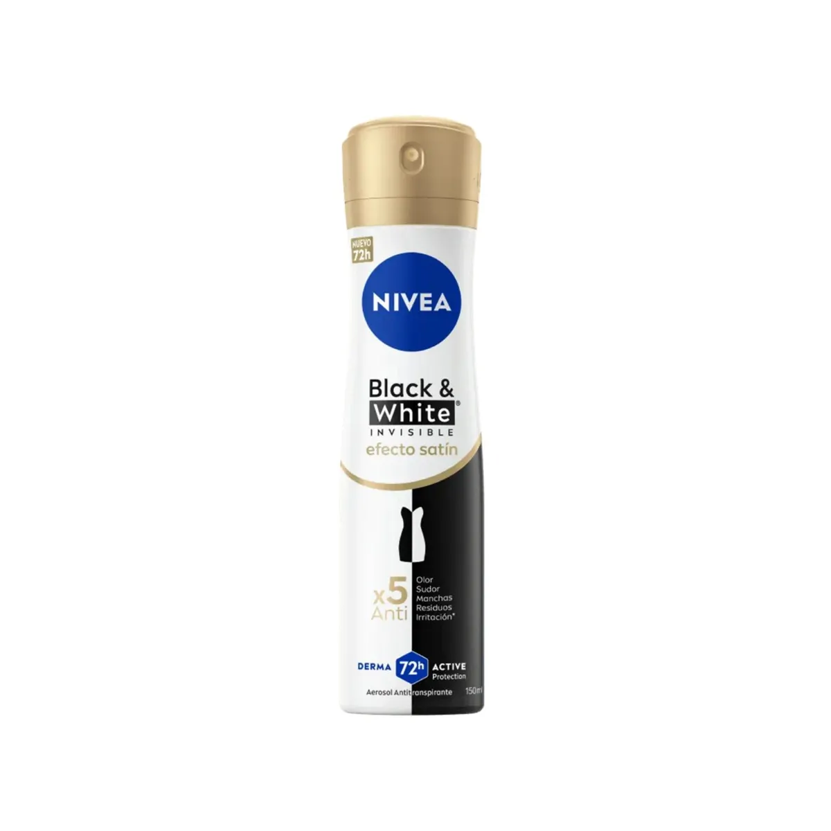 NIVEA - Desodorante Spray B&W Toque de Seda