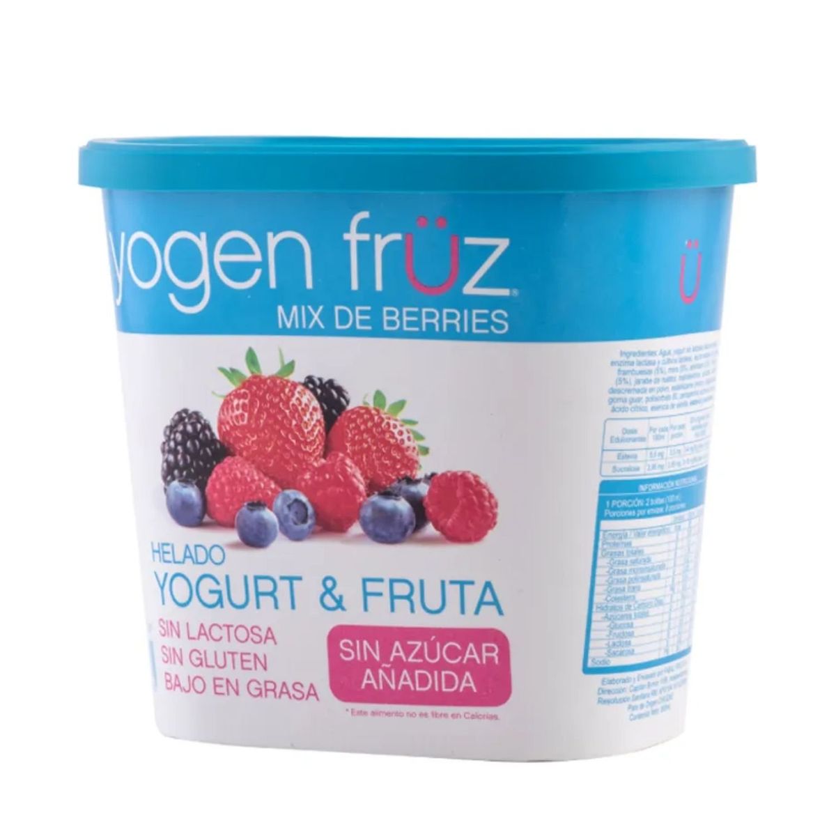 YOGEN FRUZ - HELADO MIX DE BERRIES  YOGEN FRUZ 800 ML