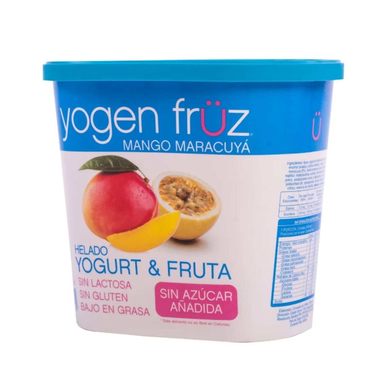 YOGEN FRUZ - HELADO MANGO MARACUYA  YOGEN FRUZ 800 ML