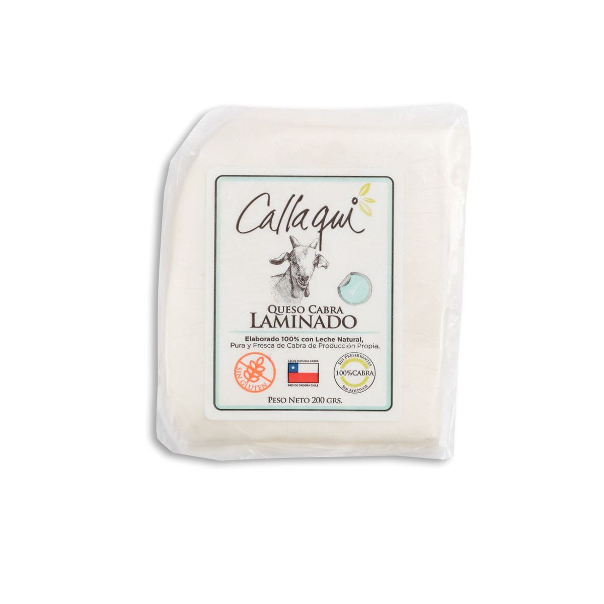 CALLAQUI - Queso de Cabra Suave Laminado Callaqui 200 g