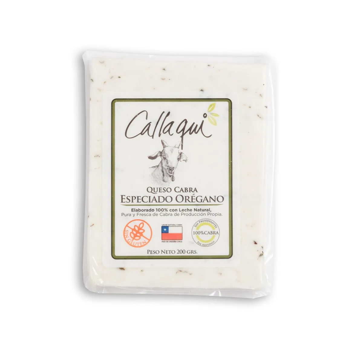 CALLAQUI - Queso de Cabra Suave Orégano Callaqui 200 g