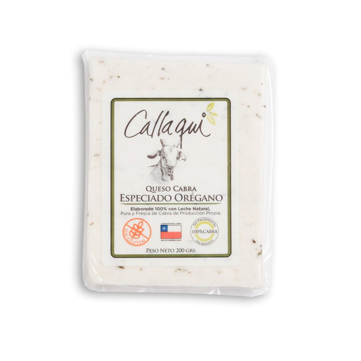 CALLAQUI - Queso de Cabra Suave Orégano Callaqui 200 g