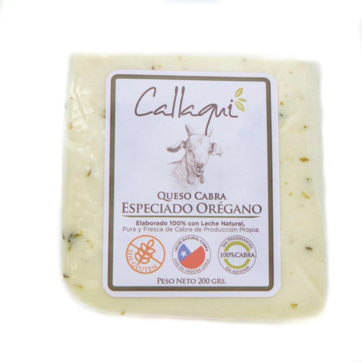 CALLAQUI - Queso de Cabra Suave Orégano Callaqui 200 g