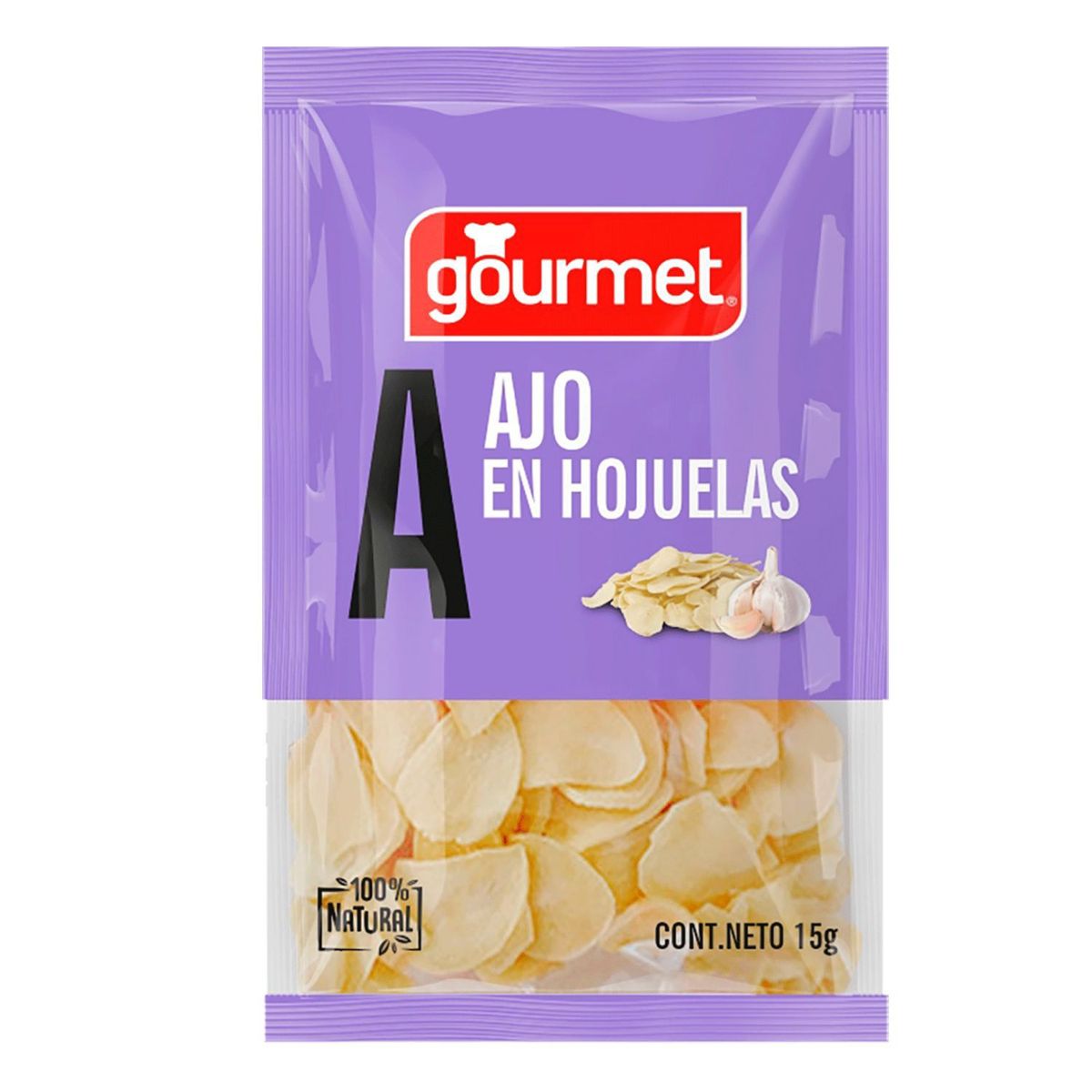 GOURMET - Ajo en Hojuelas Gourmet 15 g