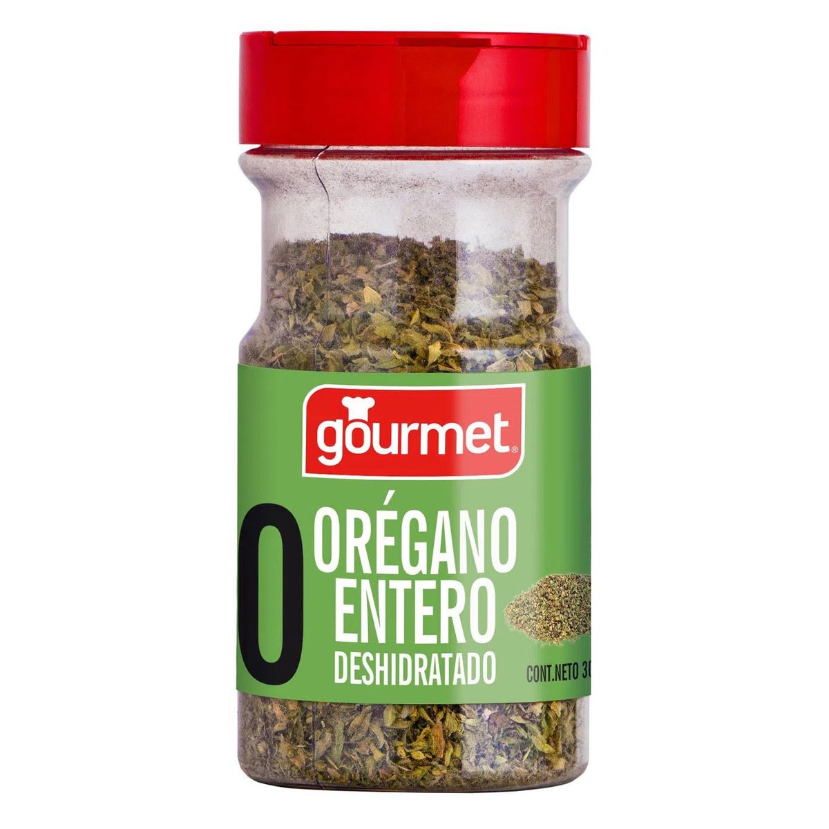 GOURMET - Orégano Entero Deshidratado en Frasco Gourmet 30 g