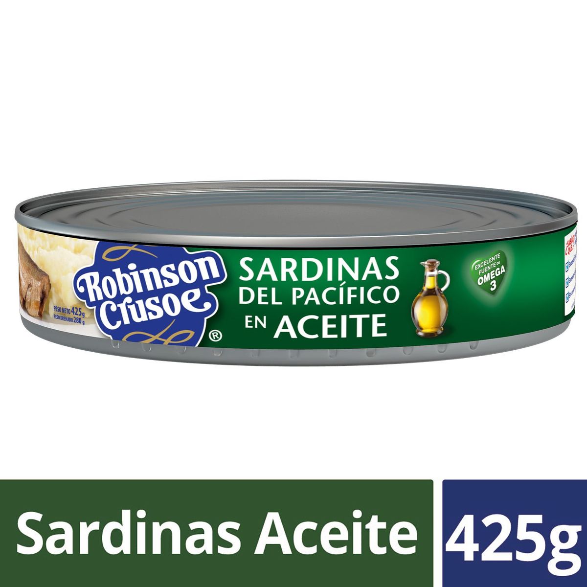 ROBINSON CRUSOE - Sardinas en Aceite Robinson Crusoe 425 g