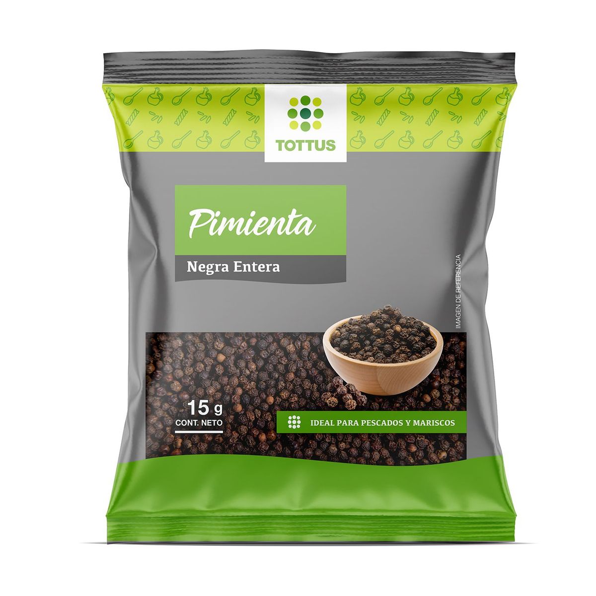 TOTTUS - Pimienta Negra Entera