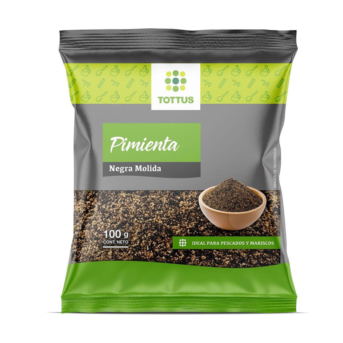 TOTTUS - Pimienta Negra Molida