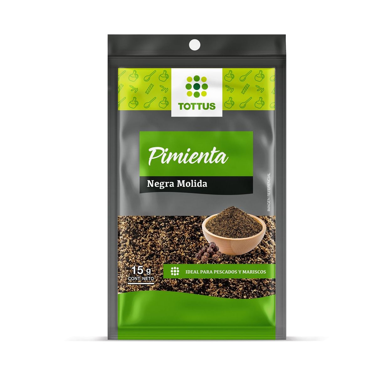 TOTTUS - Pimienta Negra Molida