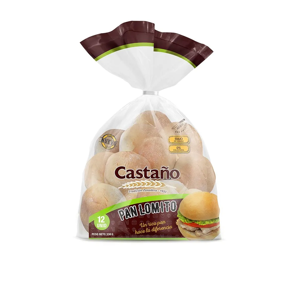 CASTAÑO - Pan Lomito