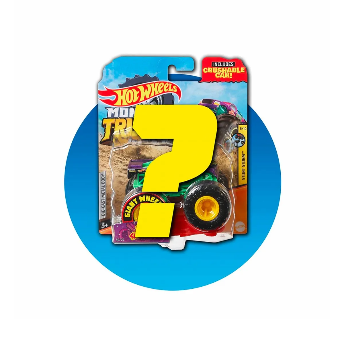  - Vehículo Monster Trucks 1:64