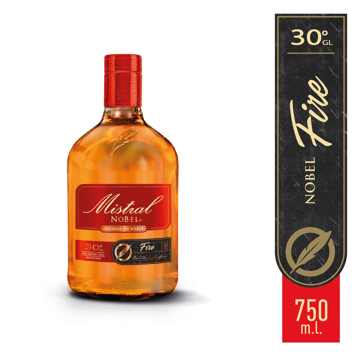 MISTRAL - Pisco Nobel Fire Mistral 30° Gl