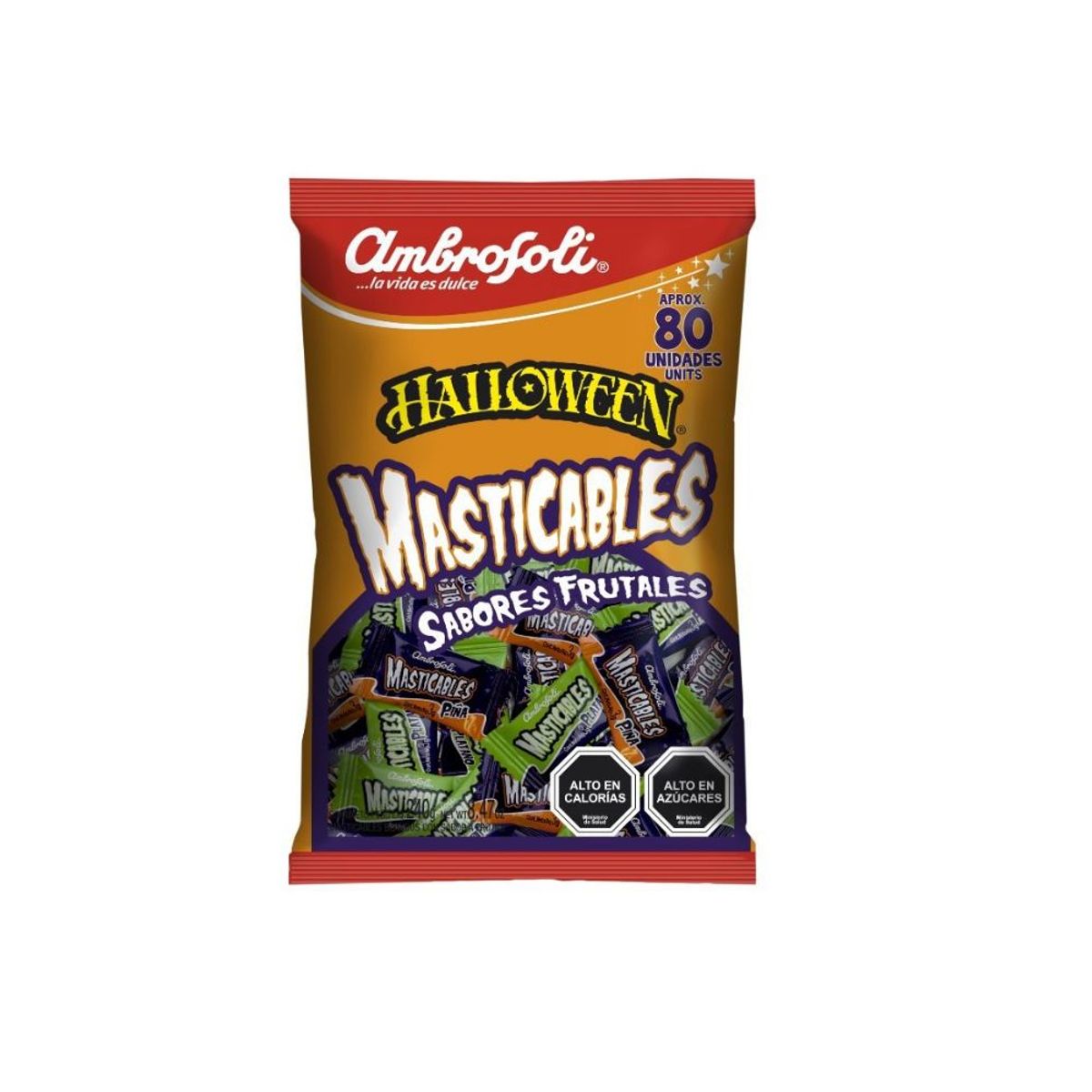 AMBROSOLI - MASTICABLES FRUTALES  AMBROSOLI 240 GR