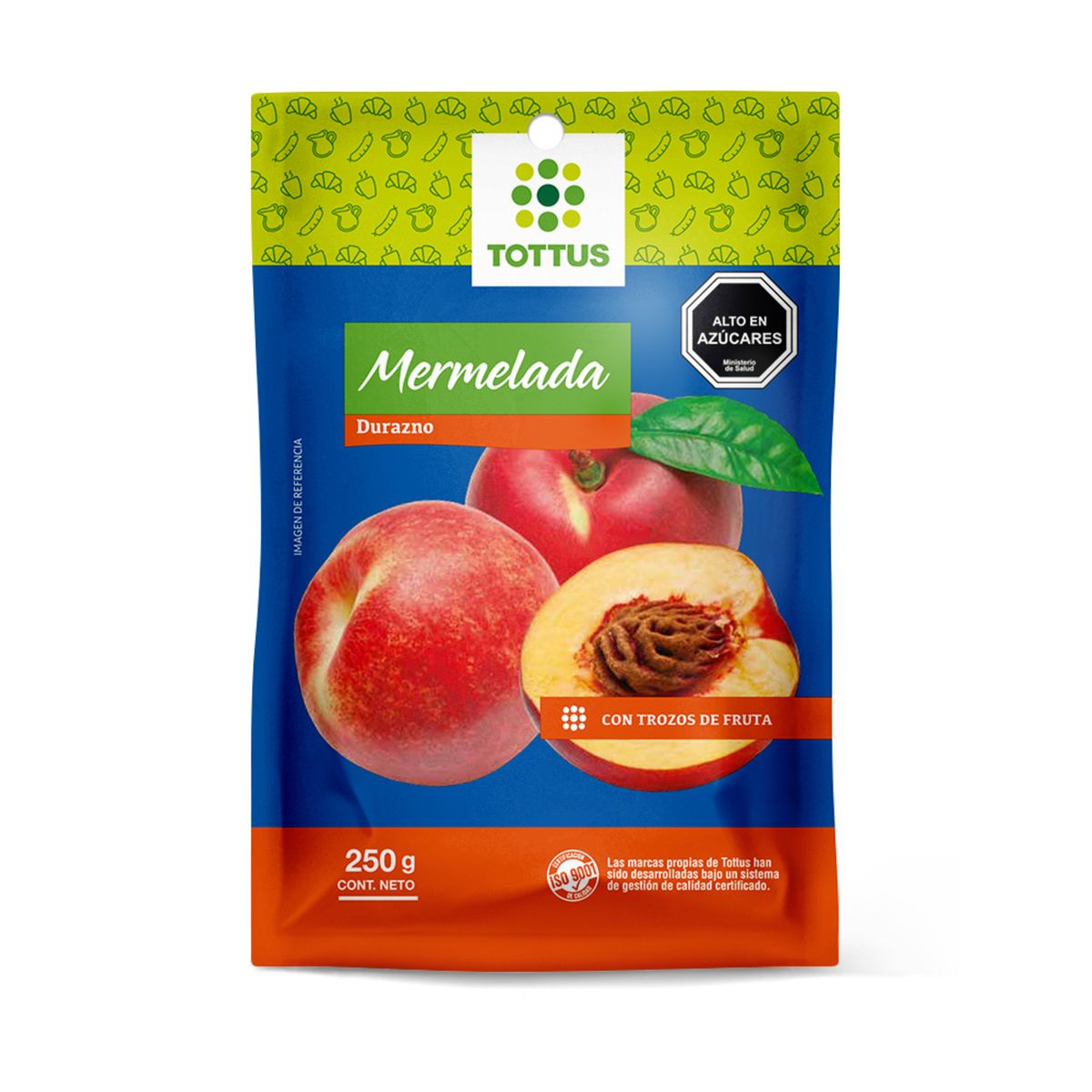 TOTTUS - Mermelada Durazno