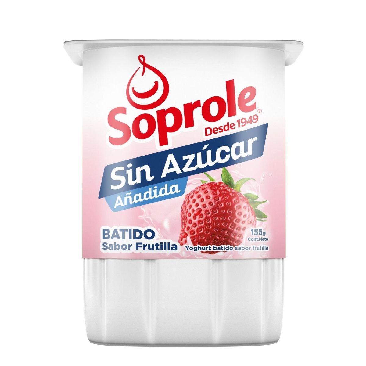 SOPROLE - Yoghurt sin Azúcar Frutilla