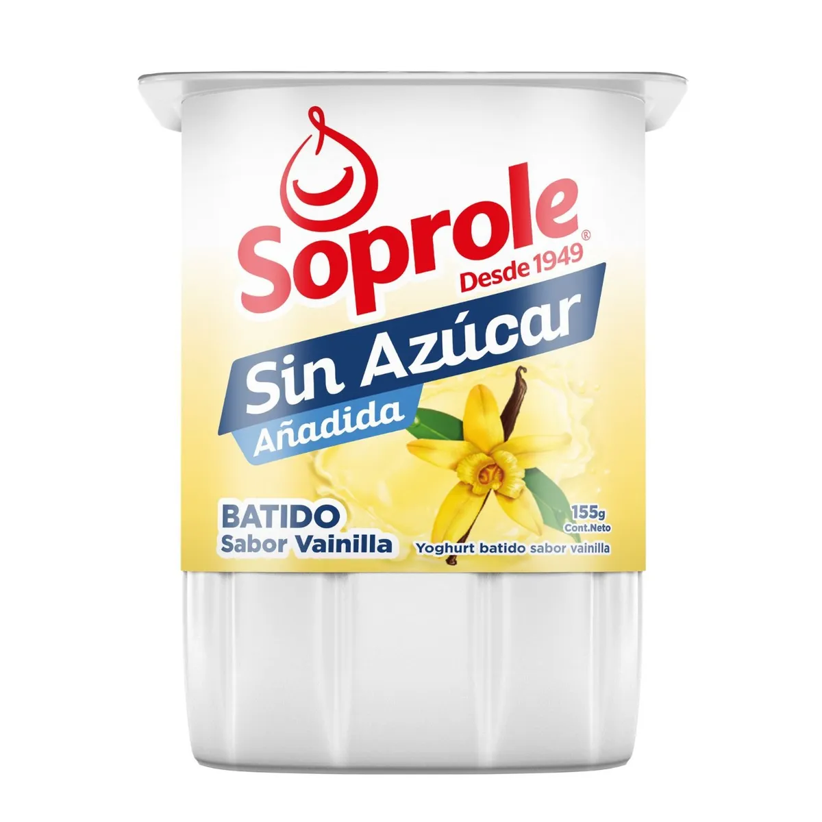 SOPROLE - Yoghurt sin Azúcar Vainilla
