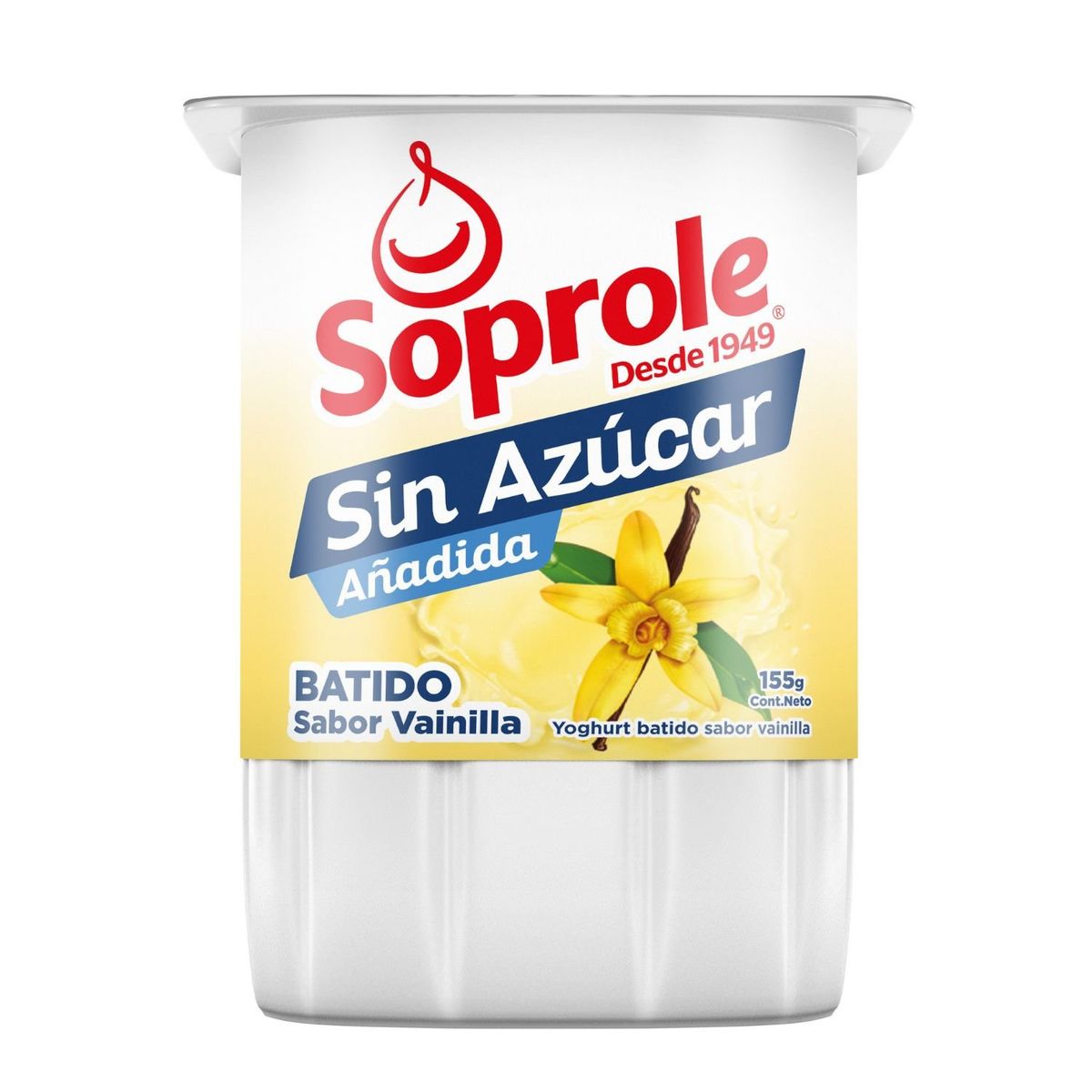SOPROLE - Yoghurt sin Azúcar Vainilla