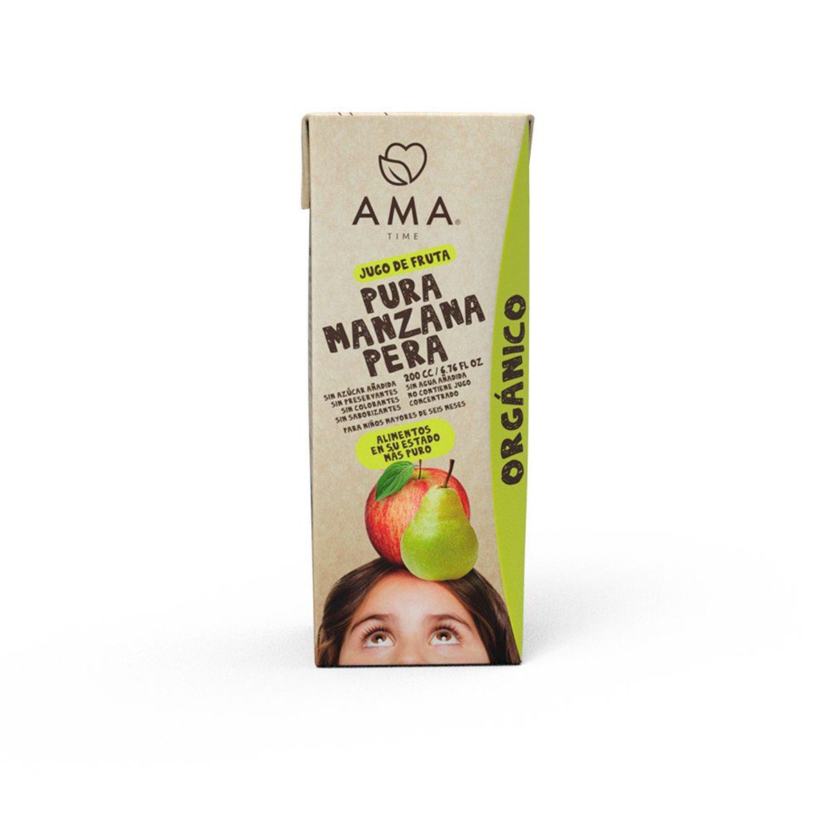 AMA - Jugo Manzana Pera Ama 200 ml