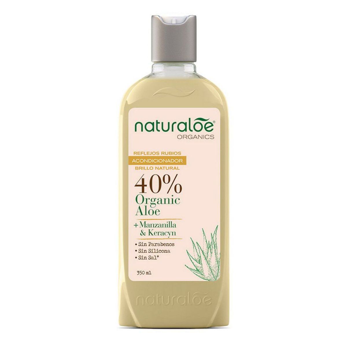 NATURALOE - Acondicionador Reflejos Rubios Naturaloe 350 ml