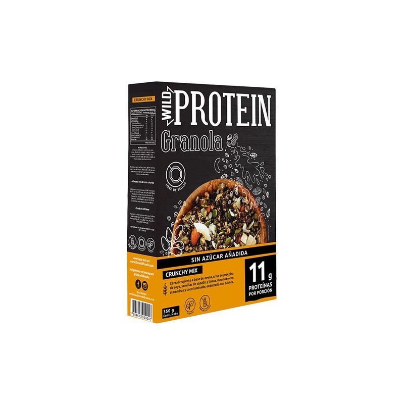 WILD PROTEIN - GRANOLA CRUNCHY MIX  WILD PROTEIN 350 GR.
