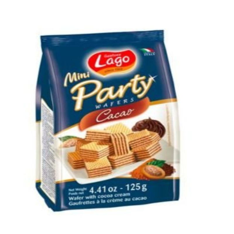 LAGO - Galletas party wafers cocoa