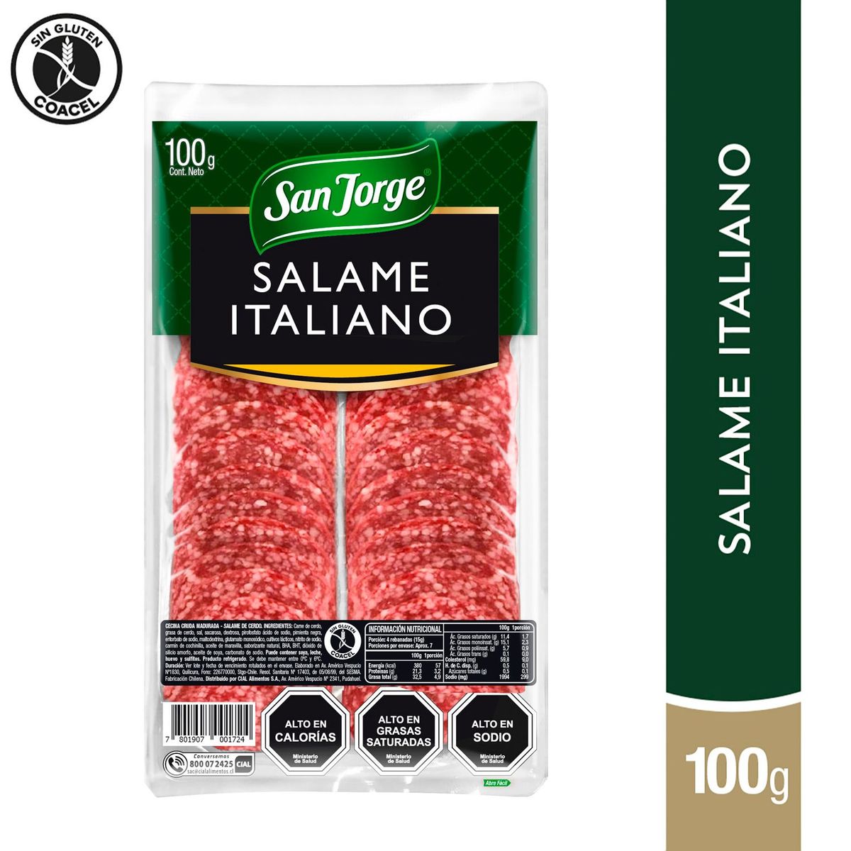 SAN JORGE - Salame Italiano