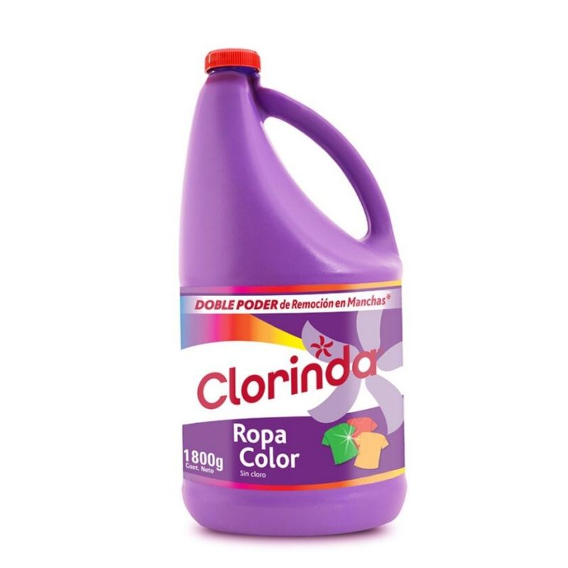 CLORINDA - Cloro Ropa Clorinda Ropa Color (Botella) 1.8 lt