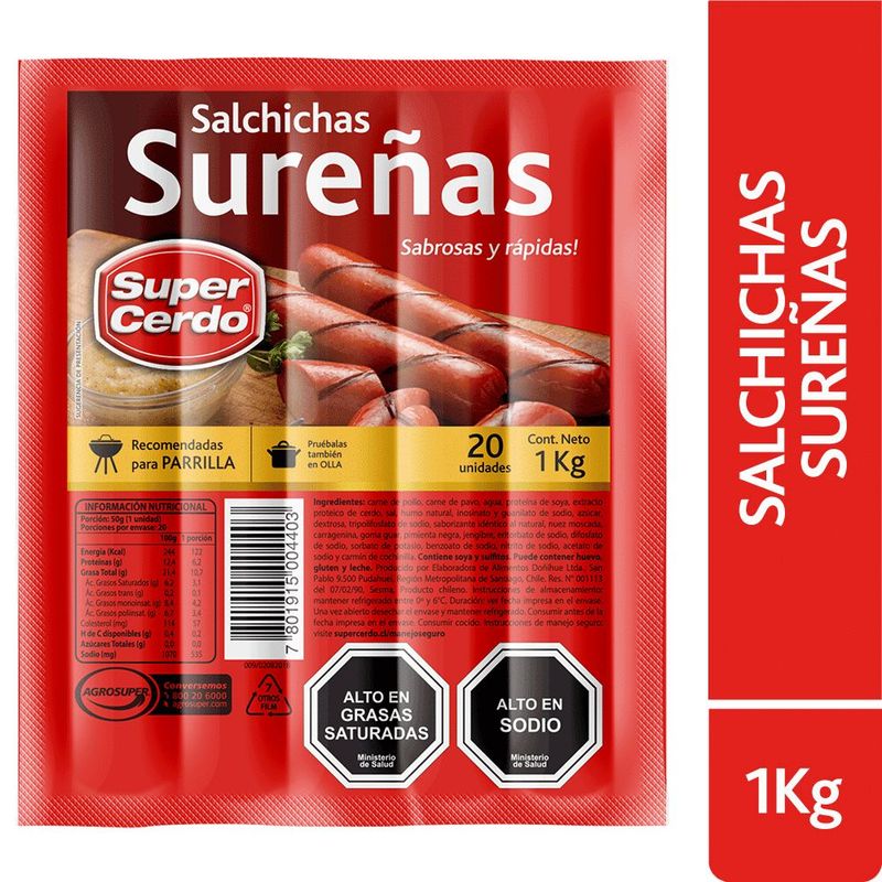 SUPER CERDO - Salchicha Sureña