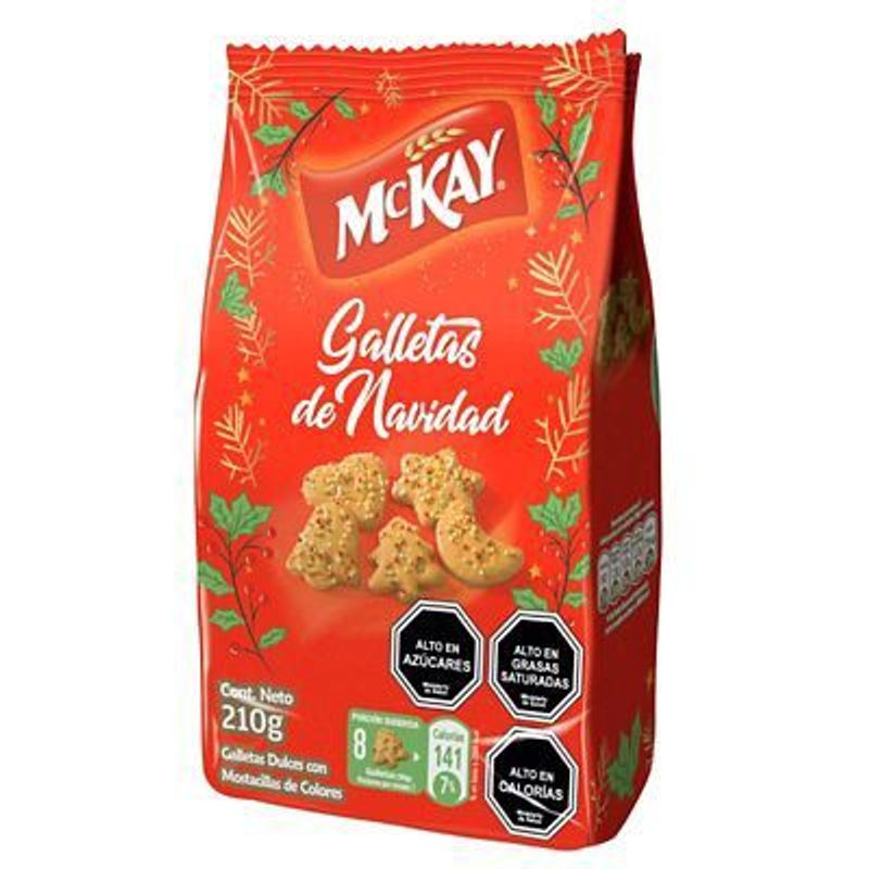 MCKAY - GALLETAS NAVIDAD  NESTLE 210 G