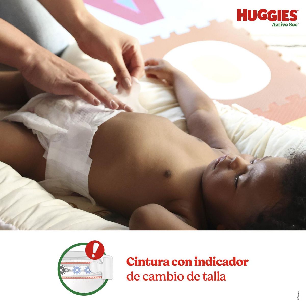 HUGGIES - Pañales Desechables Huggies Active Sec XXG 52 Un
