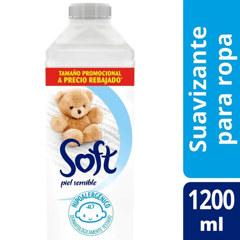 SOFT - Suavizante Piel Sensible Botella Soft