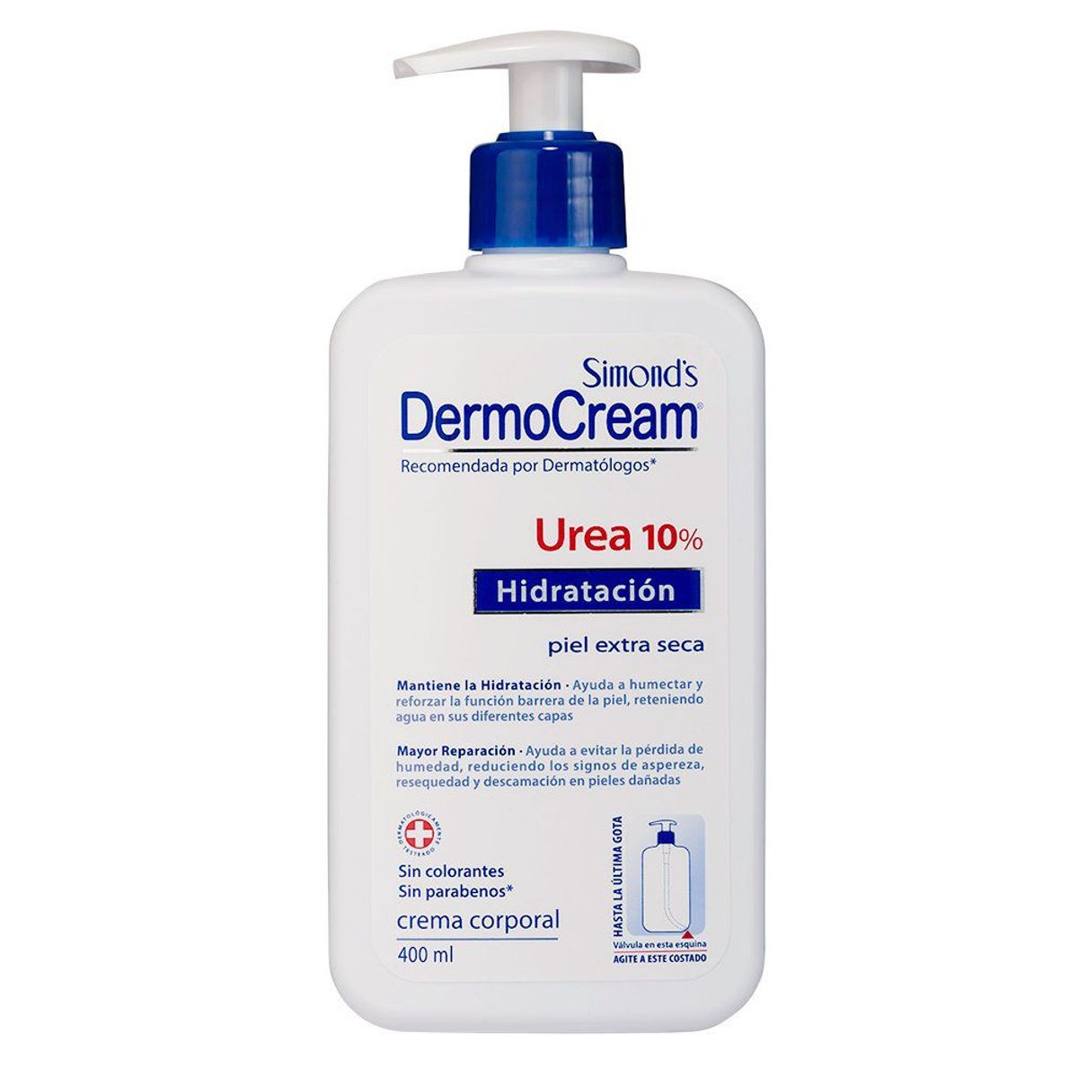 DERMOCREAM - Crema Hidratación Urea 10% Dermocream