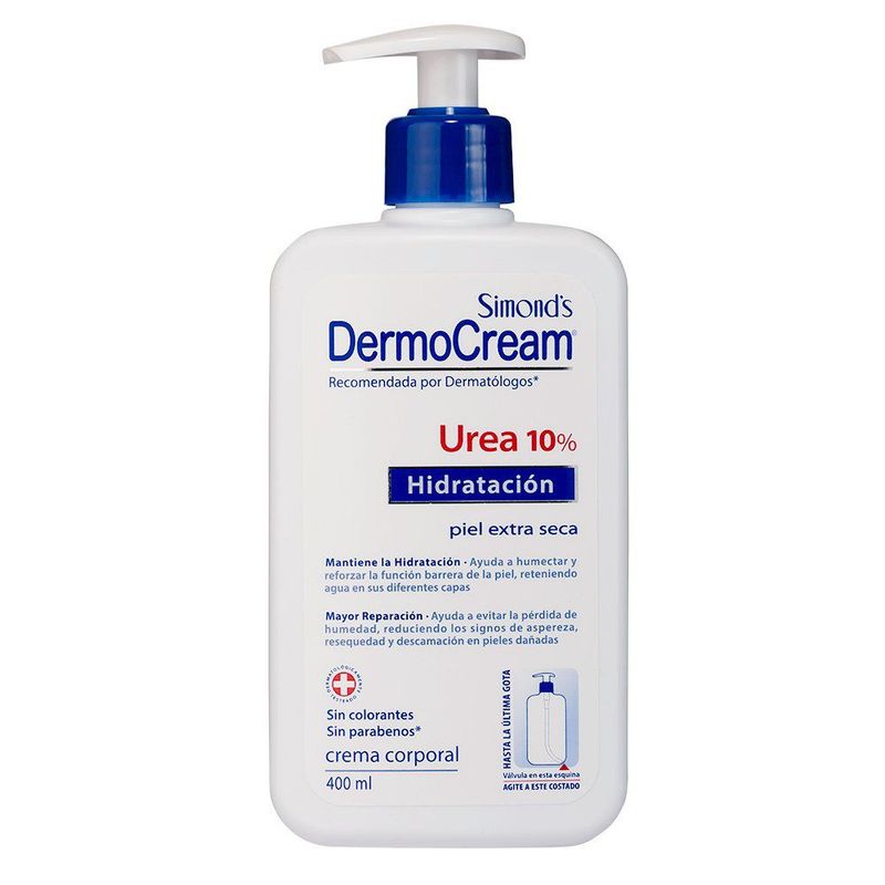 DERMOCREAM - Crema Hidratación Urea 10% Dermocream