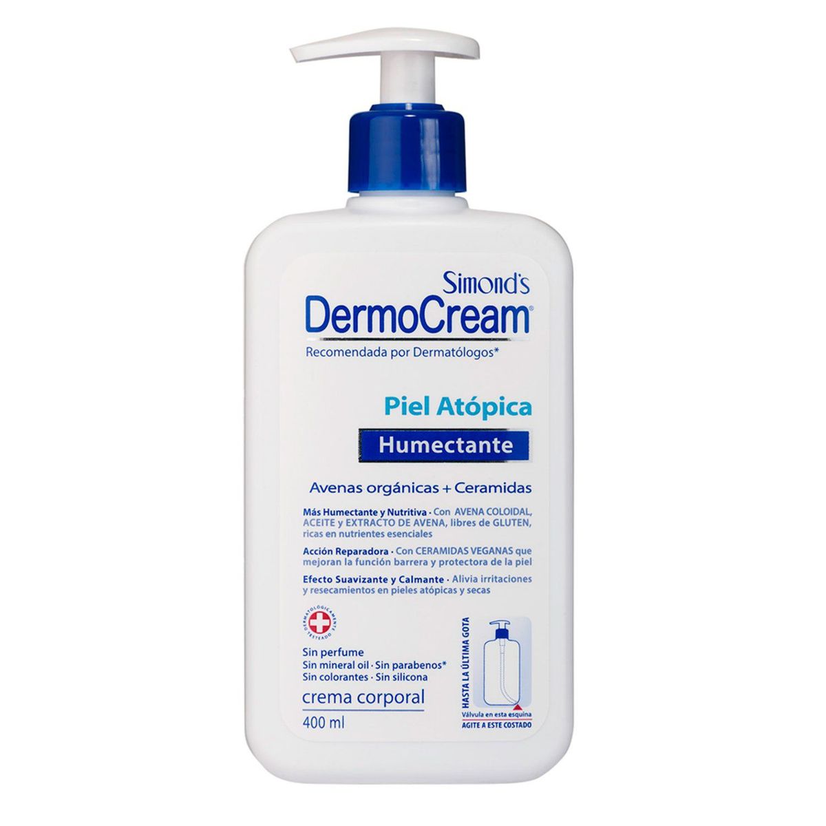 DERMOCREAM - Crema Humectante 3 Avenas Dermocream
