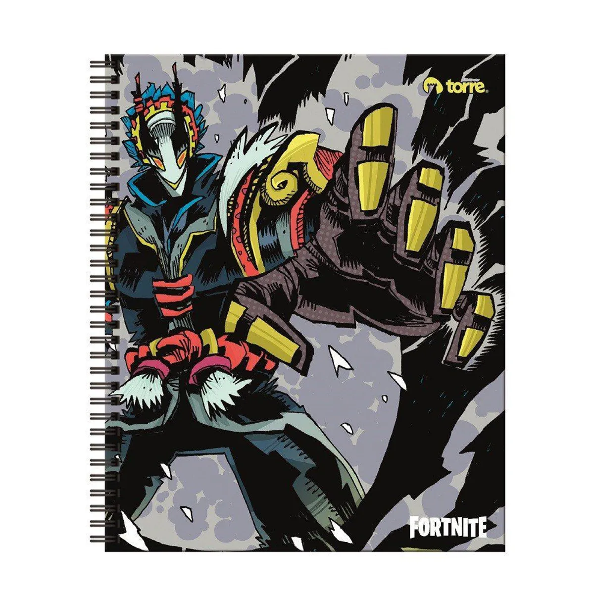 TORRE - Cuaderno Universitario Clasico Fortnite 7Mm 100H