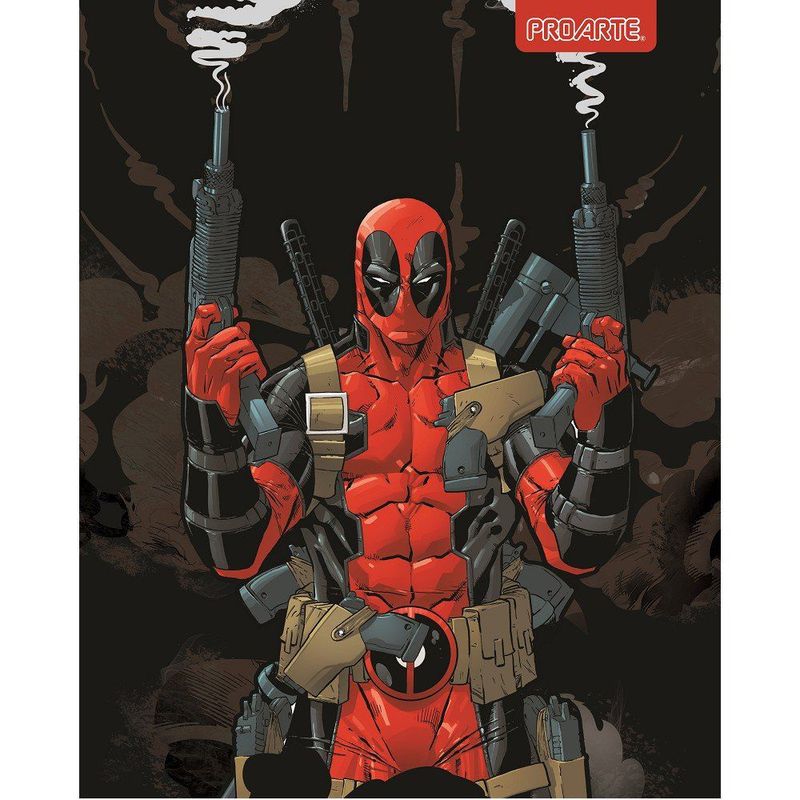 PROARTE - Cuaderno Universitario Ted/ Ed Deadpool 100 Hojas 7 mm Surtido